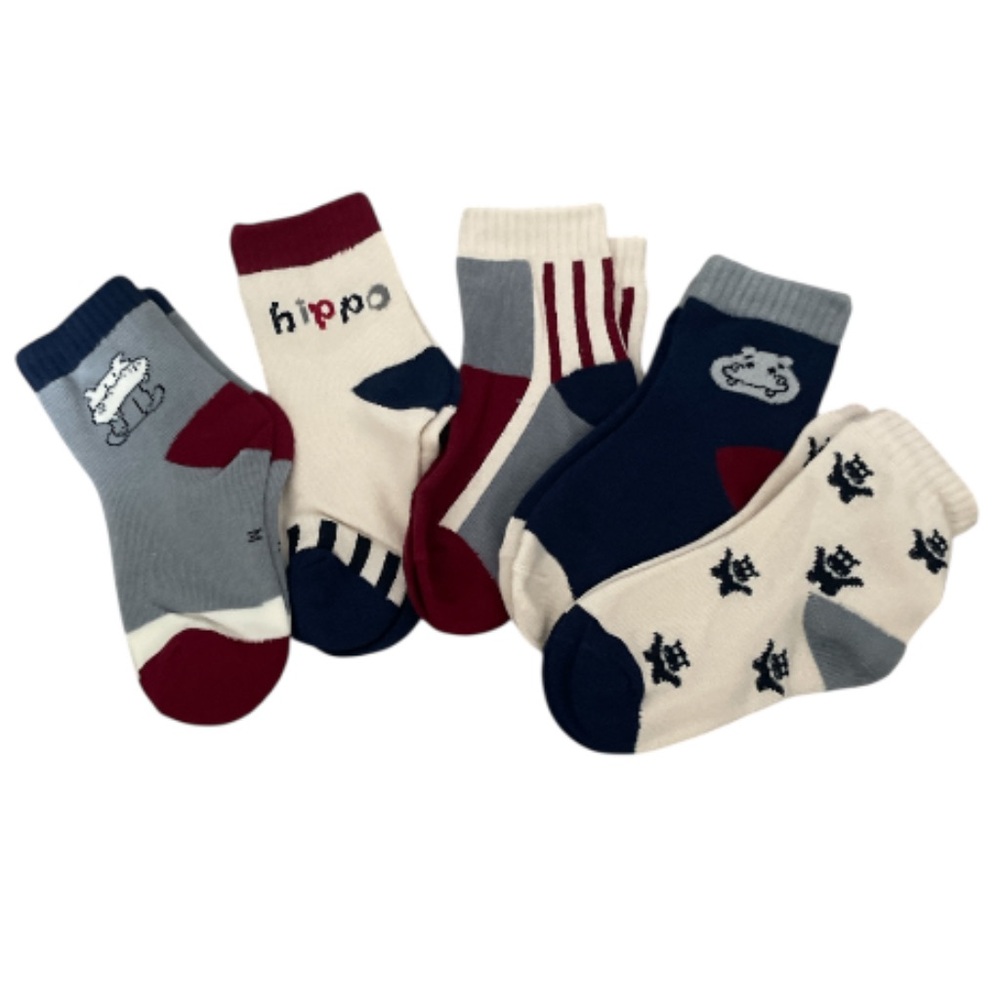 Set of Kids' Patterned Socks
